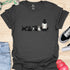 Just a girl who loves bulldogs - V2 - 3D Text T-Shirt